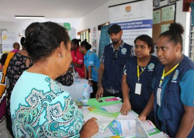 The Directorate for Social Change & Mental Health Services (DSCMHS) was part of a recent Community Health Fair in Vabukori Village on the 19th of November, 2024.